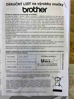 Rezací ploter Brother - 9