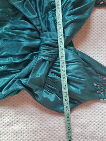 Smaragdove spolocenske saty - 9