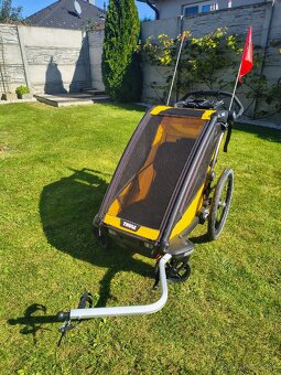 Thule Chariot sport 1 s prislusenstvom - 9