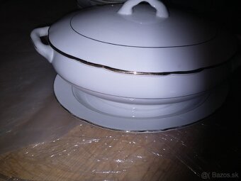 Talianska starožitna obedova súprava - 9