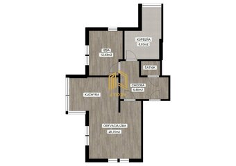 NOVÝ 2 - IZB. PODKROVNÝ BYT (57m2), SENICA, SADOVÁ Ul. - 9