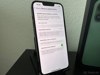 iPhone 13 Pro Green 100% Zdravie Batérie - 9