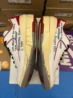 Jordan 2 Retro Low SP Off White Red, 41 - 9
