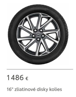 Letna sada kolies Toyota Yaris - 9