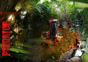 Predator diorama LED – Jungle Hunter a Arnolda Schwar. 1/4 - 9