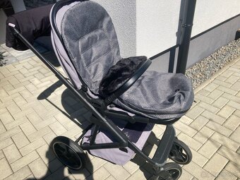 Kombinovaný kočík Moon Style 2020, autosedačka Cybex - 9