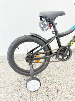 Kross Racer 3.0, 16“, detský bicykel, Black lime blue glossy - 9