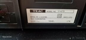 TEAC V-670 made in Japan 1988 - 9