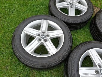 17" ALU disky 5x105 Opel Mokka + letné 215/60 r17 7mm... - 9