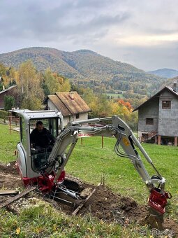Bager PB-PU Výkopové práce - dovoz/odvoz materiálov - 9