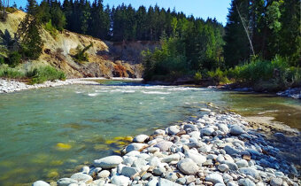 4525m2 POZEMOK Liptov – TATRY pri OBCI, pod LESOM - 2x POTOK - 9
