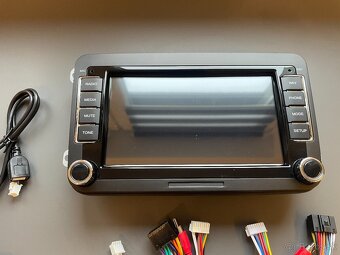 VW, SEAT, ŠKODA 7” 2DIN ANDROID autorádio, CARPLAY 4GB+64GB - 9