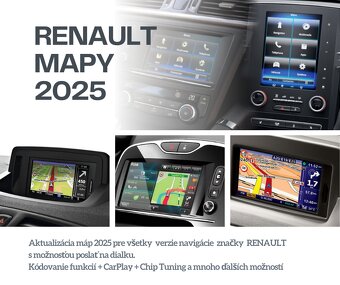 Aktualizácia navigácie 2025 MAPY GPS EURÓPA SD / USB - 9