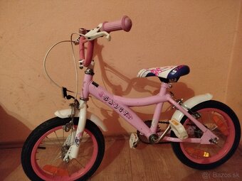 Detský bicykel 14 ružový - 9