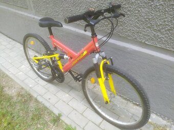 Detský celoodpružený bicykel Olpran 24" - 9