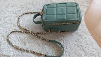 Crossbody kabelka mentolová - 9