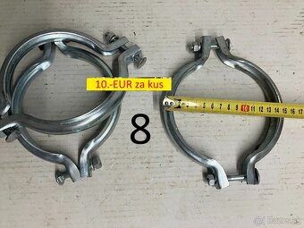 Spony a svorky na výfuk - 9