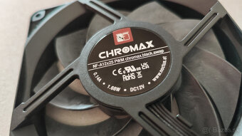 Noctua NF-A12x25 PWM chromax.black.swap - 9