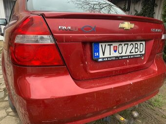 Chevrolet Aveo 1.2 Benzín - 1. majiteľ, ponuka platí do 15.1 - 9