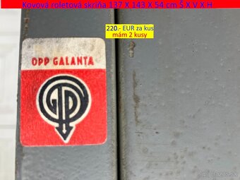 Kovová roletová skriňa - 9