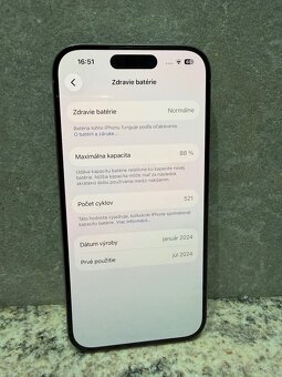 Apple iPhone 15 Pro 256gb Natural Titanium - 9