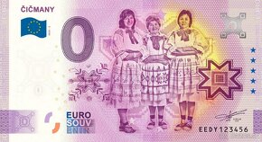 0 euro / 0 € souvenir bankovky 2022/1 - 9