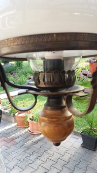 Vysiaca lampa malovana - 9