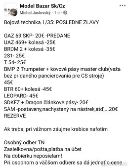 Plastikové modely 1/35 - 9