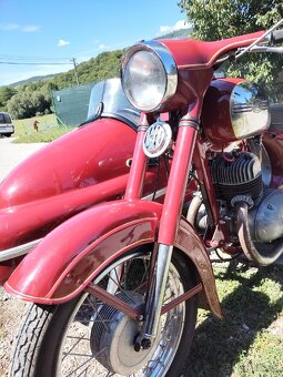 Jawa 350 typ 360 + sajd s TP a EČ - 9