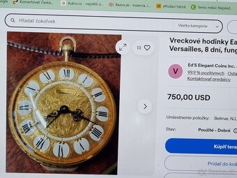 8 dňové,veliké hodinky. - 9