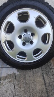 Zimné pneumatiky Continental 205/55/R16 + 5 Alu original aud - 9