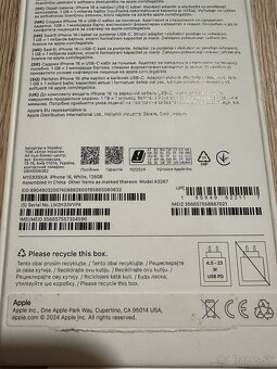 iphone 16 white, 128gb - 9