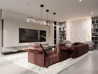 6 izb. skolaudovaný viladom (235 m²) bazén, vstupo do lesa - 9