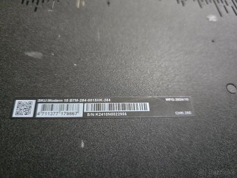 MSI Modern 15 so 16gb ram ryzen 5 procesorom a 512gb ssd dis - 9