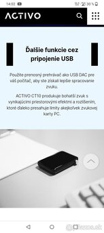 MP3 prehrávač Activo CT10 - modell APP11.. - 9
