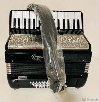 Predám nový akordeón Royal HARMONY 60 basový - krásny zvuk - 9
