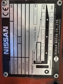 VZV Nissan FD02A25Q - 9