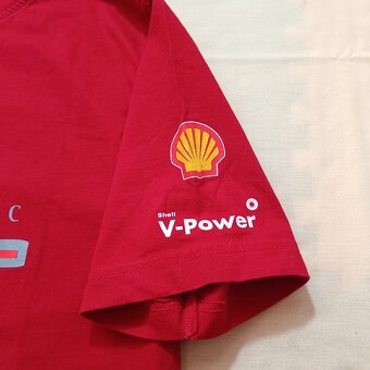 Vintage 90s Ferrari červené tričko s potlačou formula F1 M - 9