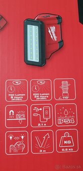 Aku led svetlo Milwaukee M12 PAL - 9