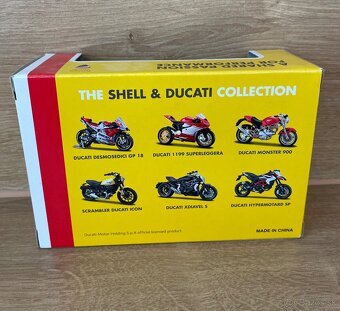 Modely Shell DUCATI kolekcia MOTORKY - 9