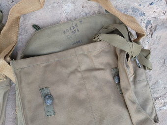 Malá polná vzor 60,brašna,vojenská,vojenský,sekera - 9
