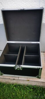 4ks otočné hlavy 150W beam + kufor pre 4ks + scény - 9