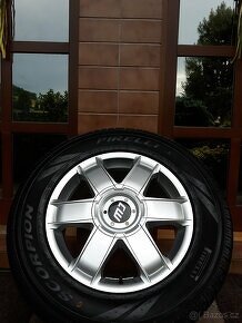 alu R17 6x114,3 Nissan Navara, Pathfinder, pneu 255/60 - 9