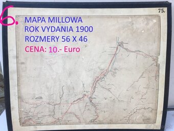 Staré mapy rok 1750 - 1884 Rakúsko Uhorsko - 9