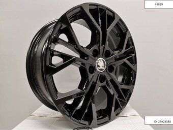 7J R17 5x112 ET45 alu disky Vw T-Roc, Škoda Karoq 1222 - 9