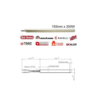 Zapaľovacie špirále (odporové zapalovače) pre peletové pece - 9