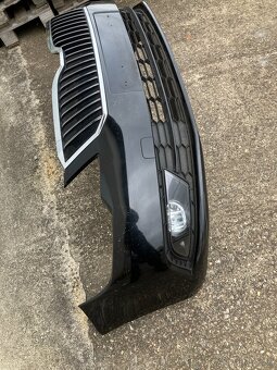 predni naraznik skoda superb ii 13-15 cerny maska - 9