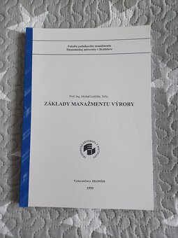 Knihy skripta ucebnice PHF EU podnikovohospodarska fakulta - 9