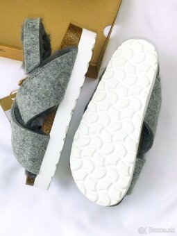 SHEPHERD - Nové luxusné papučky s ovčou vlnou veľkosť 32 - 9