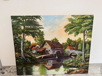 Starožitny obraz veľkoformátový xxl - 9